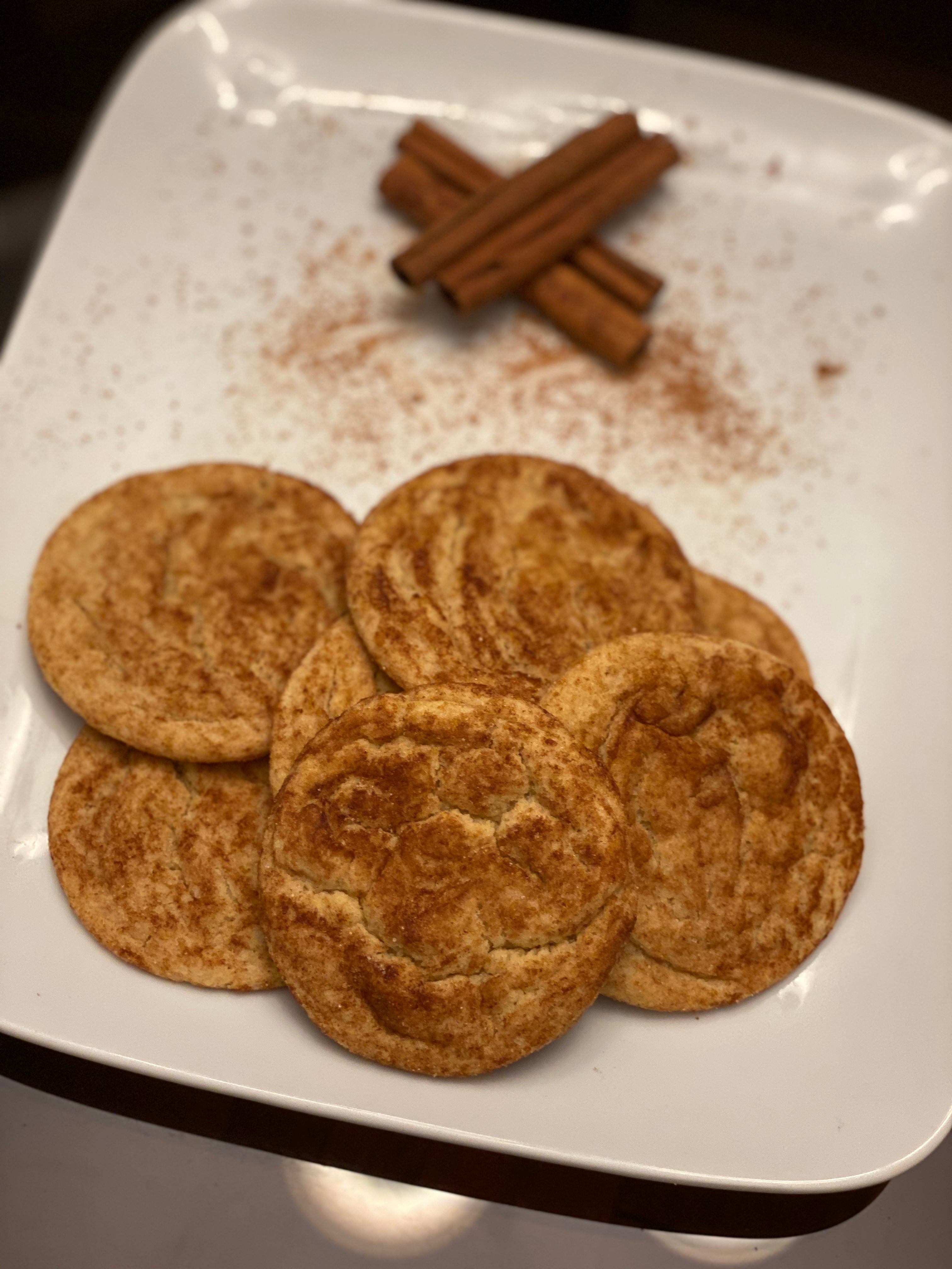 Cinnamon Delight Snickerdoodle Cookie